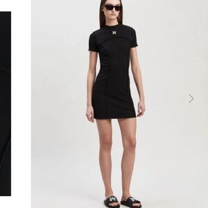PALM ANGELS - Monogram Mini Dress